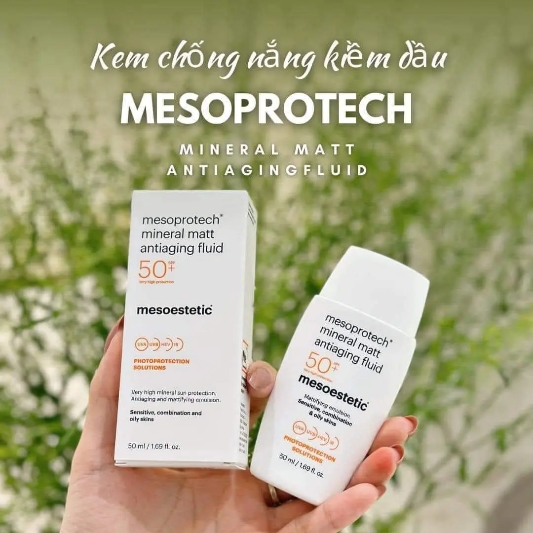 Kem-chong-nang-pho-rong-Mesoestetic-Mineral-Matt-Antiaging-Fluid-SPF50-50ml-2