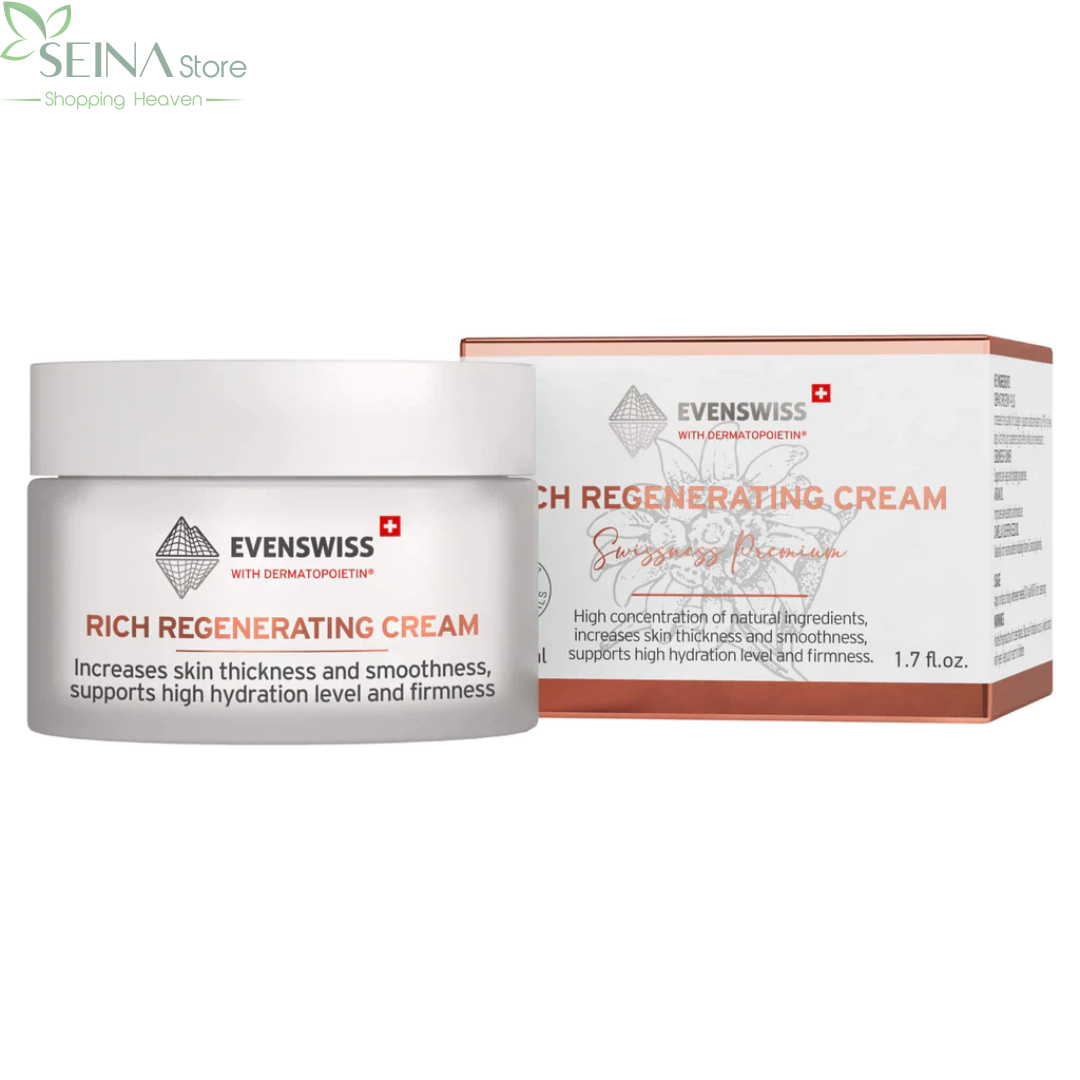 Kem Dưỡng Phục Hồi Evenswiss Rich Regenerating Cream 50ml