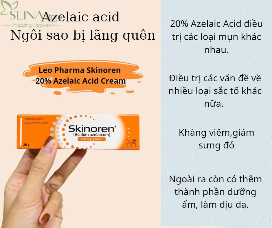 Kem tri mun Skinoren Acidum Azelaicum 30g - 3